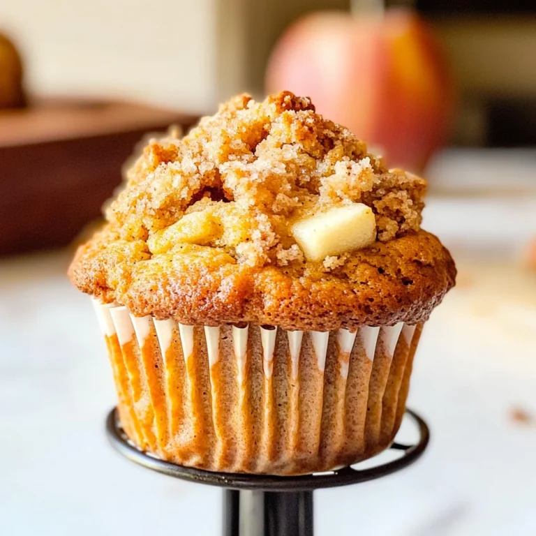 Apple Pumpkin Streusel Muffins Small Batch