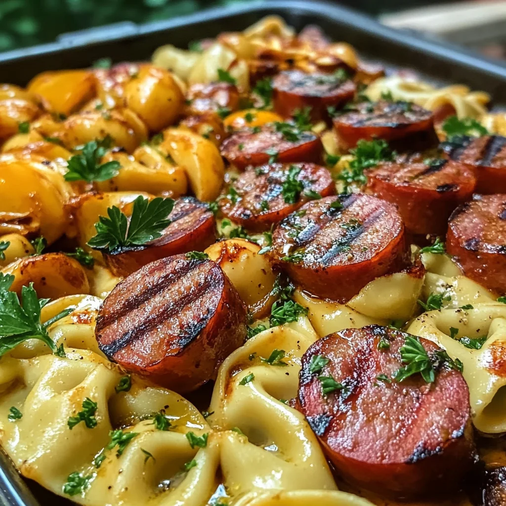 Blackstone Grilled Kielbasa and Tortellini: An Incredible Ultimate Recipe