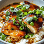 Caramelised Soy Chicken in Garlic Ginger Broth with Rice: An Incredible Comfort Meal