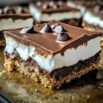Chocolate Marshmallow Cookie Bars