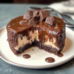 Delicious Brownie Ice Cream Cake