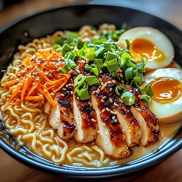 Fiery Chicken Ramen : Bold & Comforting