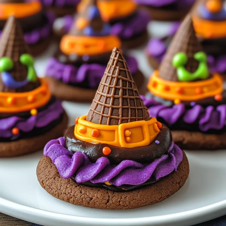 Halloween Witch Hat Cookies
