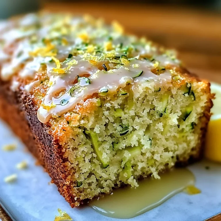 Lemon Zucchini Bread: A Bright & Moist Slice of Summer