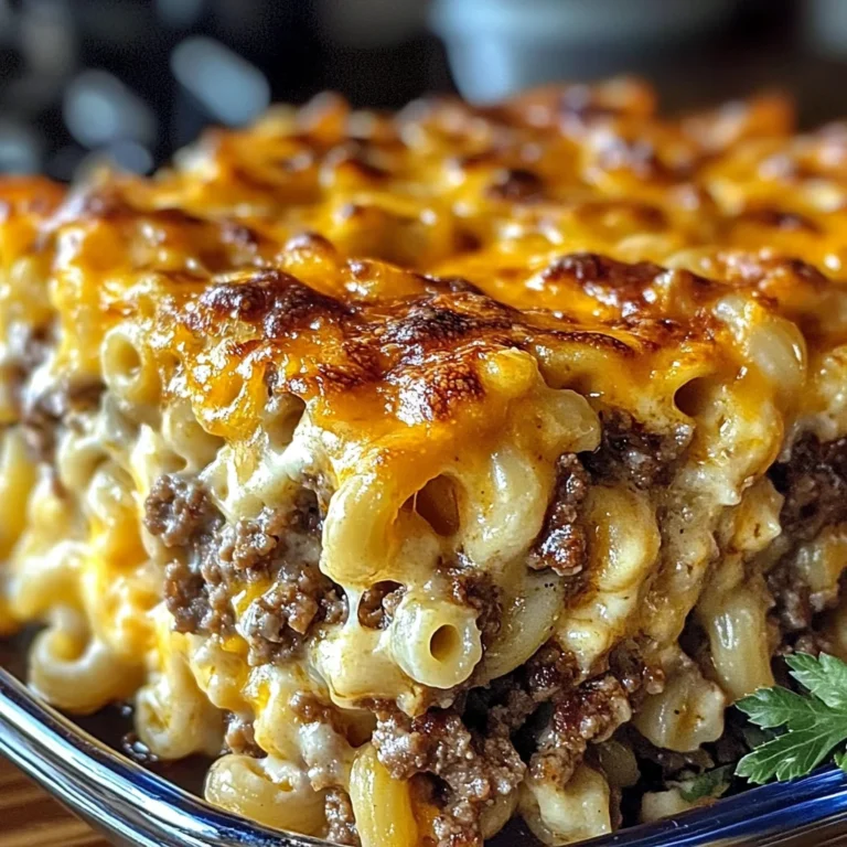 Mac and Cheese Meatloaf Casserole: The Ultimate Comfort Food Mashup