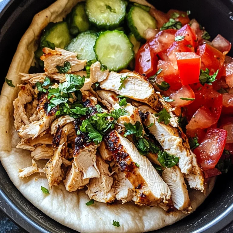 Middle Eastern Chicken Shawarma