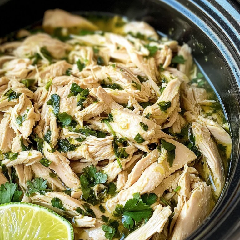 Slow Cooker Cilantro Lime Chicken