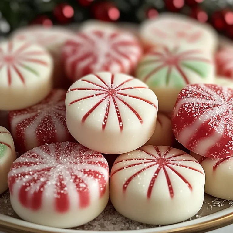 Soft Christmas Peppermints (Old-Fashioned Butter Mints)