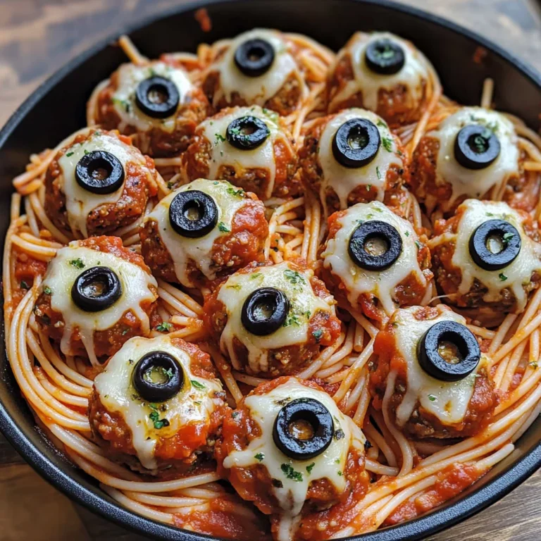 Spooky Spaghetti & Eyeballs