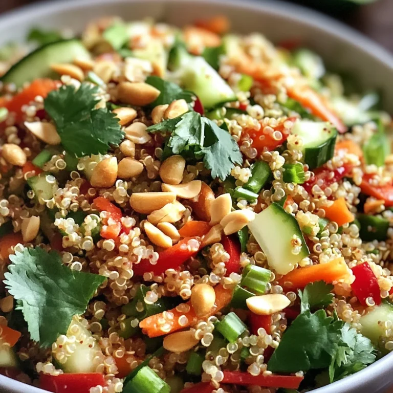 Thai Quinoa Crunch Salad