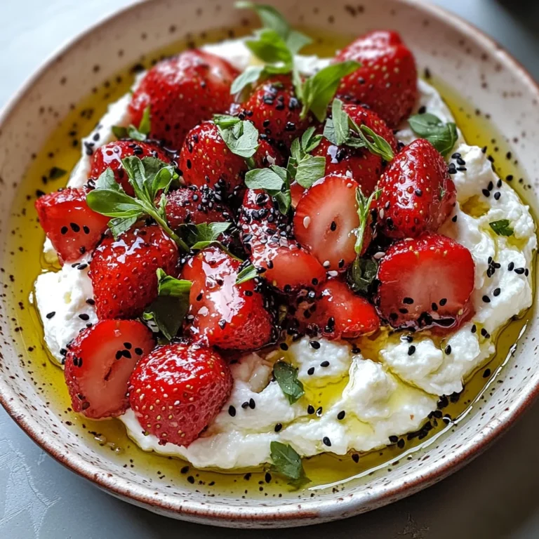 Whipped Feta with Roasted Strawberries: A Flavorful Delight You Can’t Resist