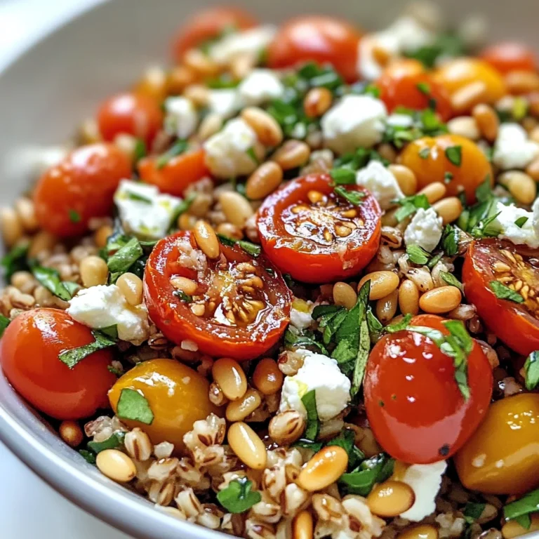 Best Tomato Farro Salad
