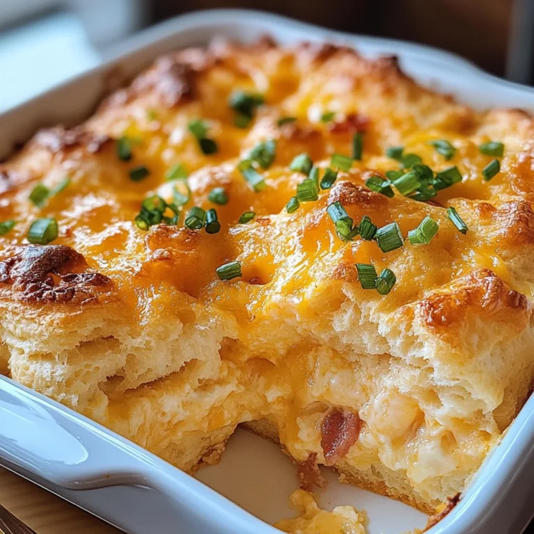 Cheddar Bay Biscuit Egg Breakfast Casserole