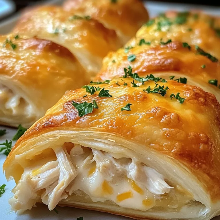 Cheesy Chicken Crescent Rolls: A Must-Try Comfort Food!