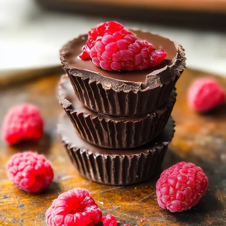 Chocolate Raspberry Cups