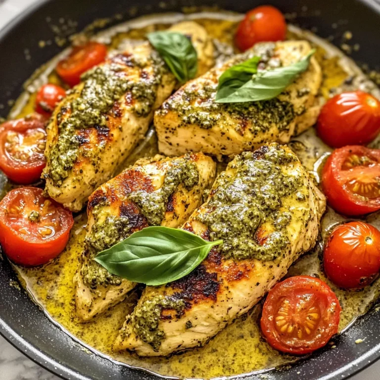 Creamy Pesto Chicken