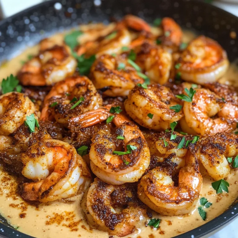 Crispy Cajun Shrimp with Creamy Sauce