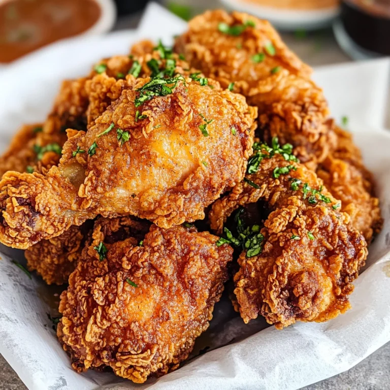 Crispy Spicy Buttermilk Fried Chicken