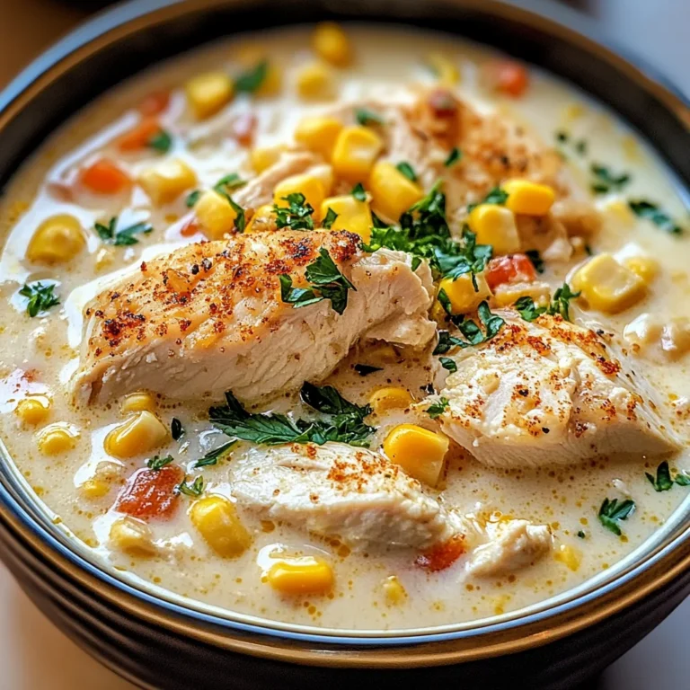 Crockpot Chicken Corn Chowder