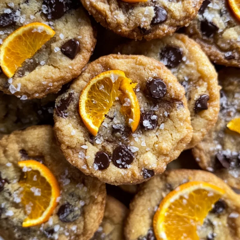 Dark Chocolate Orange Shortbread Cookies