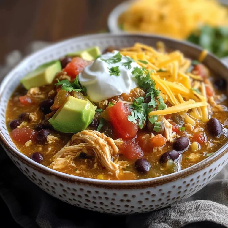 Easy Salsa Verde Chicken Chili Recipe