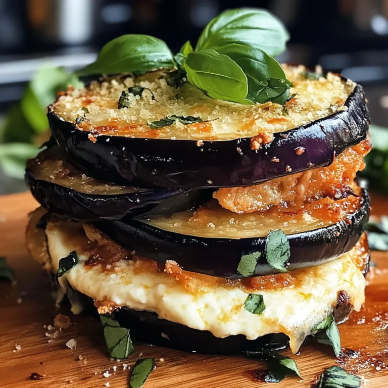 Eggplant Napoleon Recipe