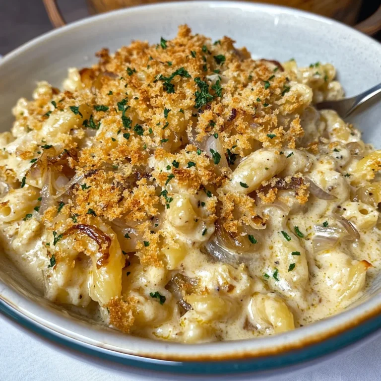 French Onion Soup Pasta Recipe