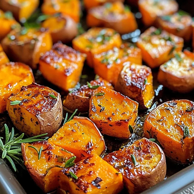 Garlic Butter Roasted Sweet Potatoes: A Delicious and Easy Recipe