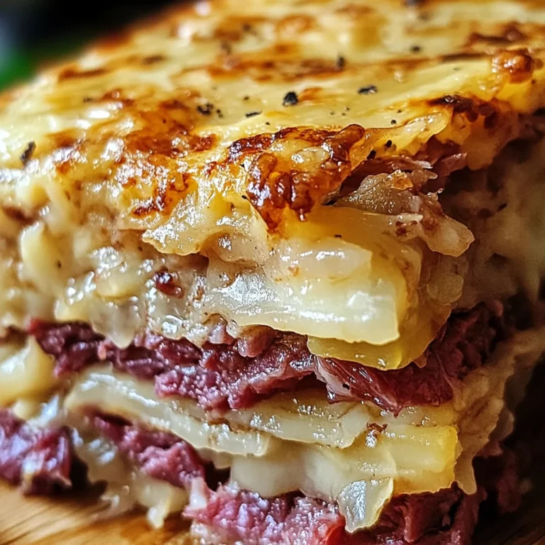 Homemade Reuben Bake