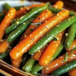 Honey Glazed Carrots & Green Beans