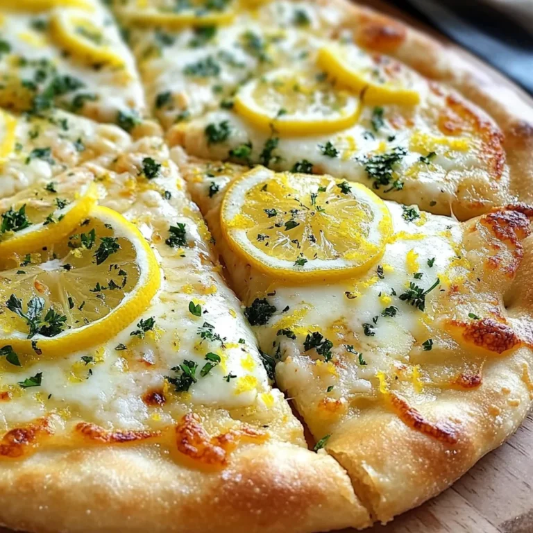 Lemon Pizza