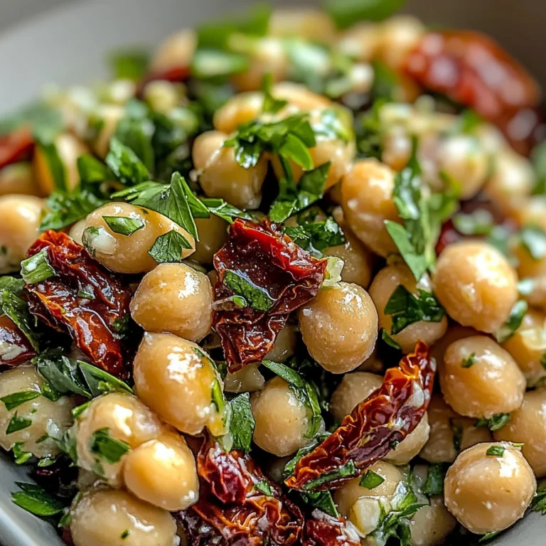 Marinated Sun-dried Tomato Bean Salad