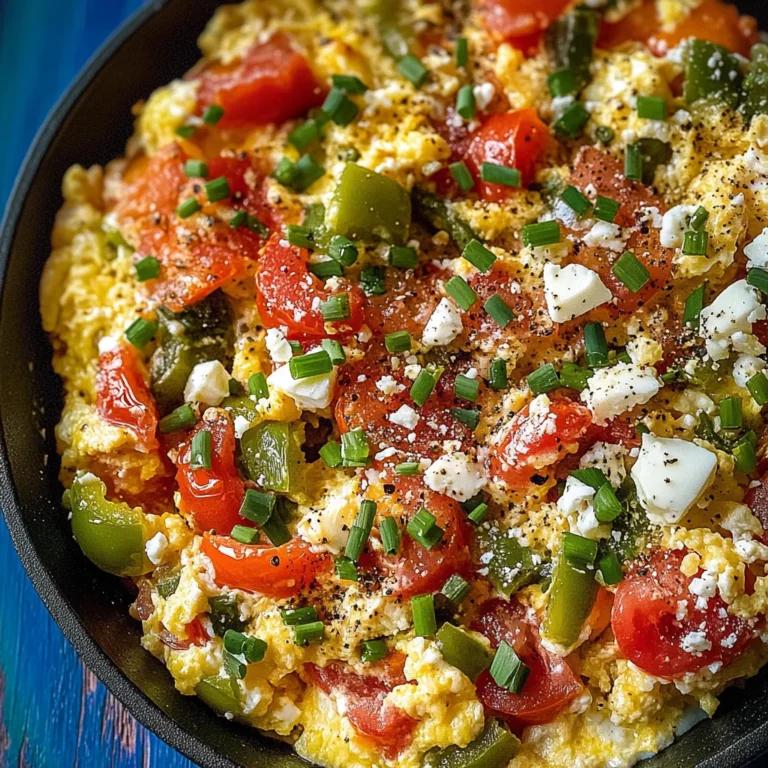Menemen (Turkish Egg Scramble)