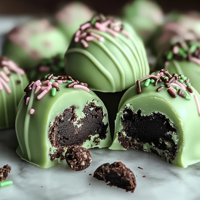Mint Oreo Truffles