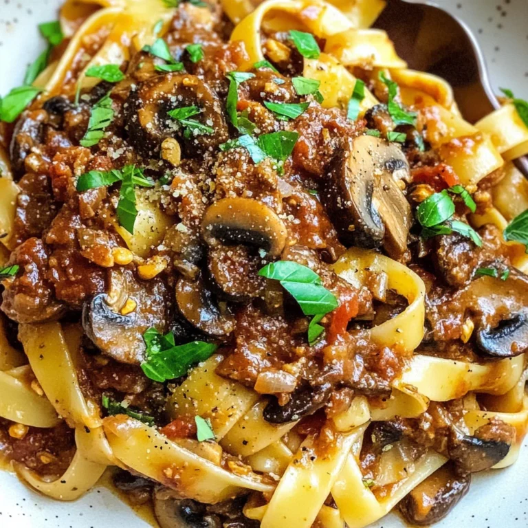 Mushroom Ragu