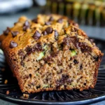 Peanut Butter Chocolate Chip Zucchini Bread