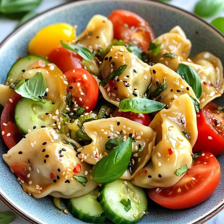 Potsticker Salad (Dumpling Salad)