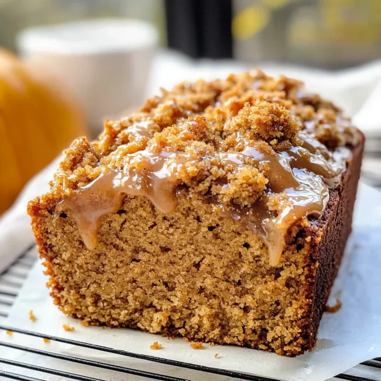 Pumpkin Bread with Maple Glaze