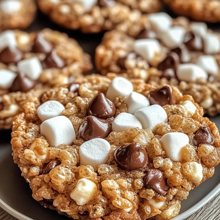 Rice Krispie Cookies with Chocolate Chips Recipe