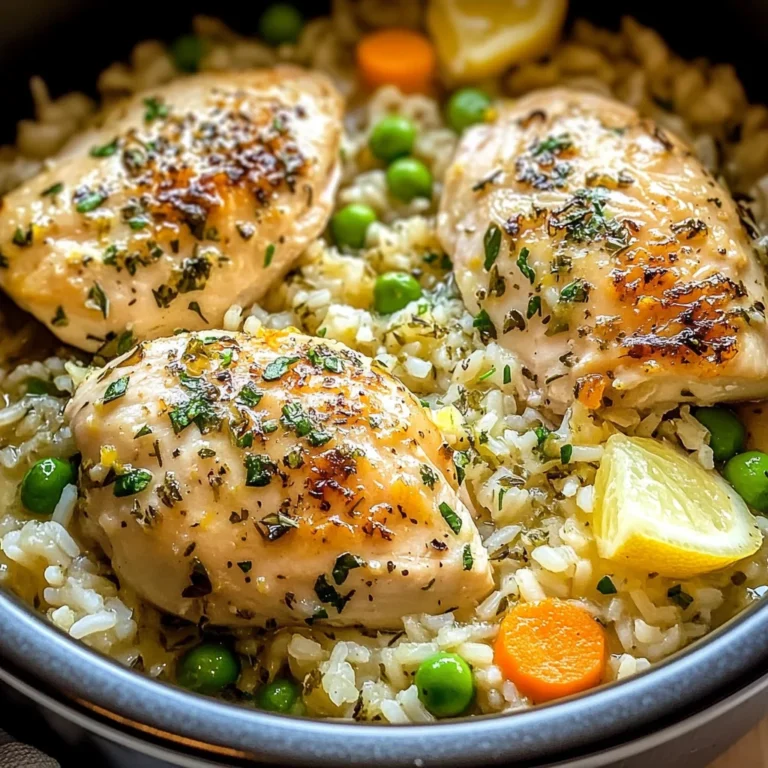 Slow Cooker Lemon Herb Chicken and Rice: An Incredible Ultimate Recipe