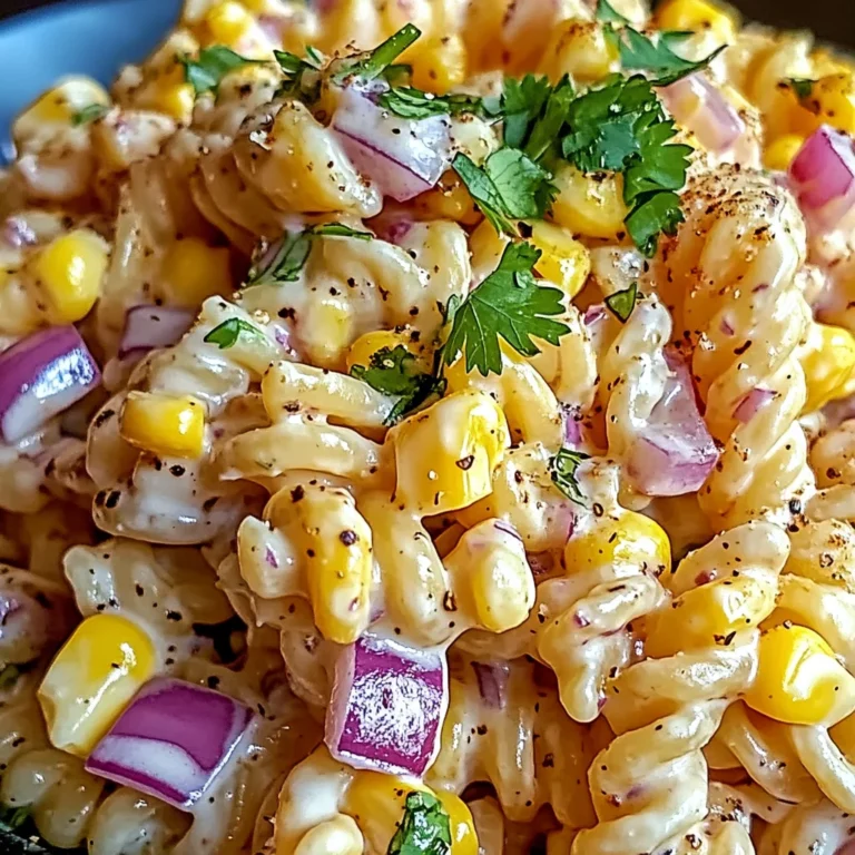 Street Corn Pasta Salad