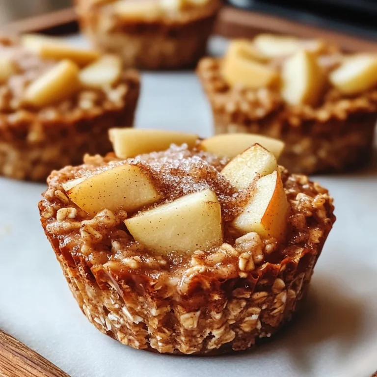 Tasty Baked Apple Cinnamon Oatmeal Cups
