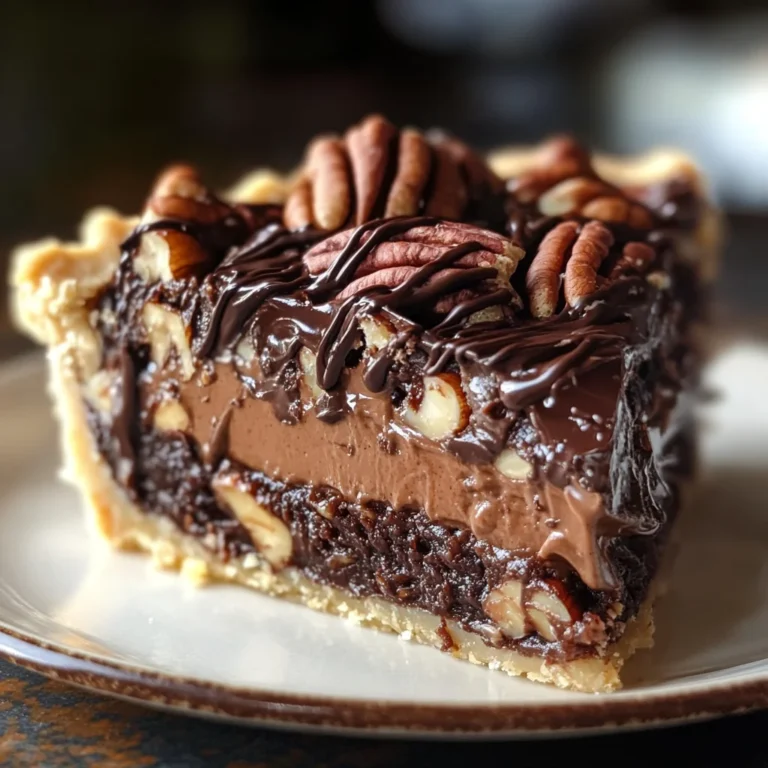 Texas Chocolate Pecan Pie