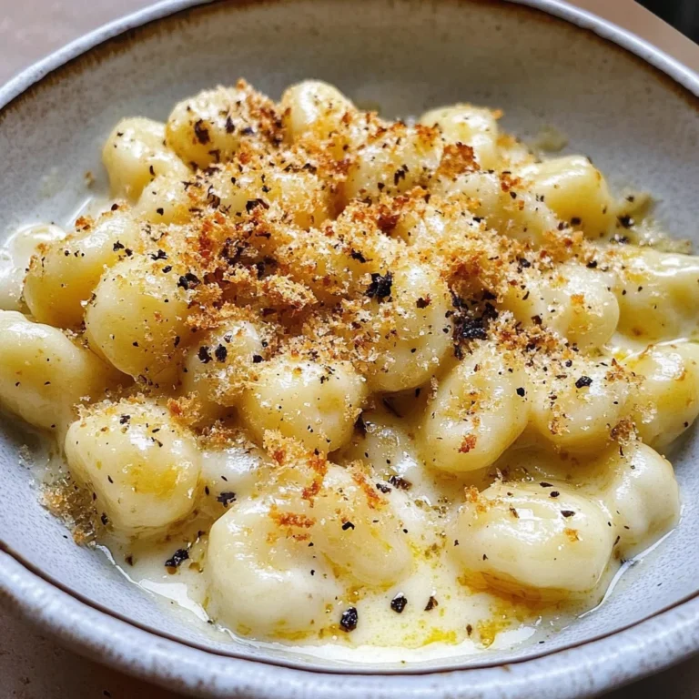 Truffle Mac and Cheese with Gnocchi