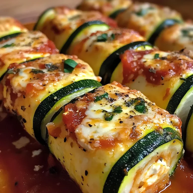 Zucchini and Cheese Roll-Ups