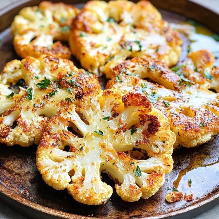 Crispy Baked Cauliflower Steaks: An Amazing Ultimate Recipe