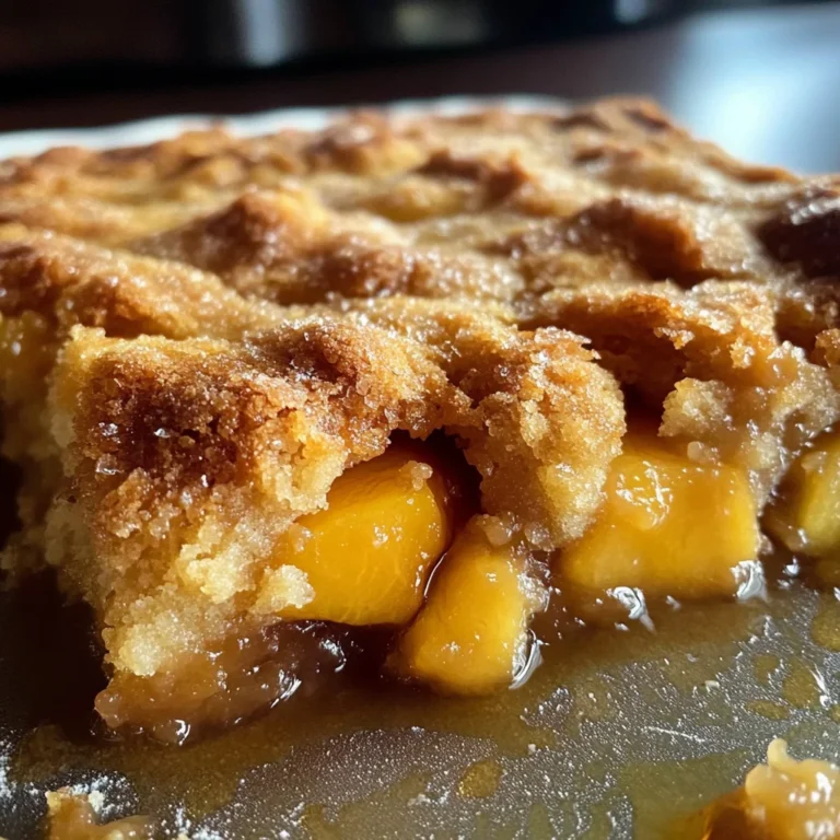 Divine Brown Butter Peach Cobbler: 5-Ingredient Magic