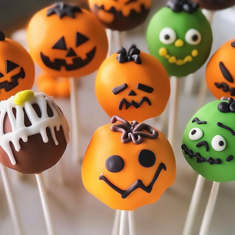 Halloween Cake Pops