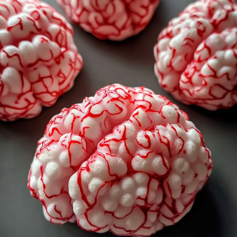 Marshmallow Rice Bubbles Halloween Brains