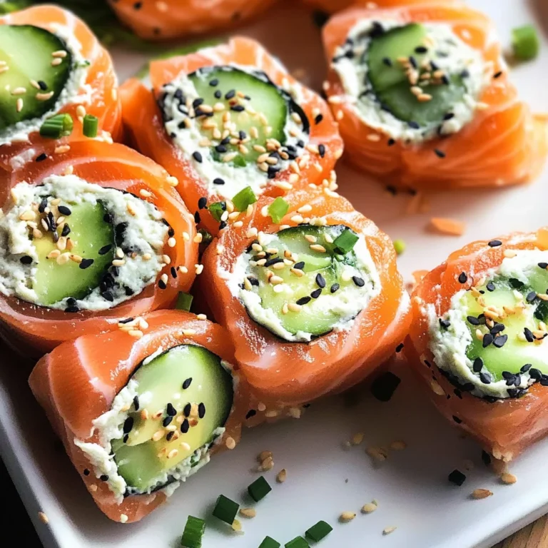 Smoked Salmon Roll Ups